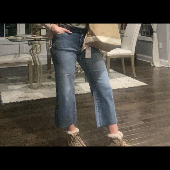 Crop wide leg Judy Blue Jeans - Picture 3 of 6